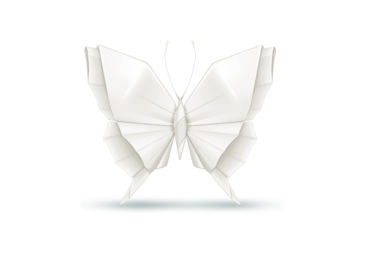 Origami butterfly